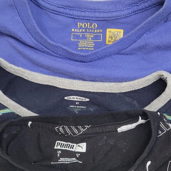 Boys’ Size 5 Sportswear Bundle | Polo Ralph Lauren, Reebok, Puma, Marvel | Lot - Picture 5 of 6